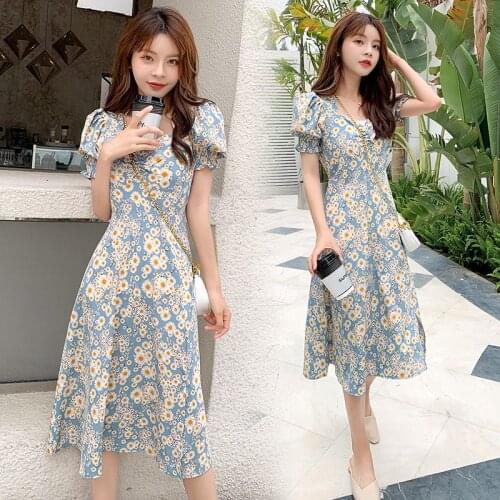 2021 New Maternity Nursing Dresses Summer Fashion Floral Long Dress for Pregnant Women Breastfeeding lactation party dress