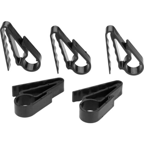 New Portable Bottle Golfer Cart Cigar Cigarette Holder Clip Gift Golf Accessories Black Plastic Golfer Cigar Clip Holder