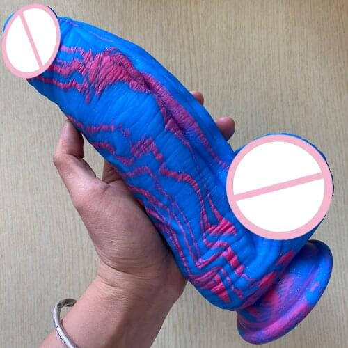 New Animal Big Dildo Soft Silicone Dildos Realistic Penis Strap On Suction Dick for Anal Orgasm Erotic Adult Sex Toys For Women