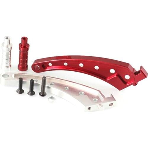 CNC Alloy Front and Rear Support Bracket Fit for 1/5 GTB Racing Losi 5ive-t Rovan LT King Motor X2 DBXL
