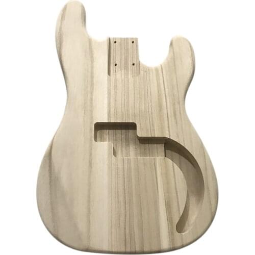 Polished Wood Type Electric Guitar Barrel DIY Electric Maple Guitar Barrel Body For Bass Guitar