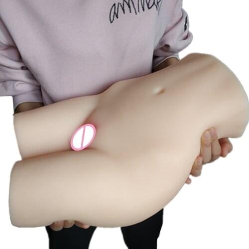 8kg Silicone Fake big ass 3D Sex doll Male masturbator Artificial vagina anal pussy Adult Sex toys for men masturbation Erotic