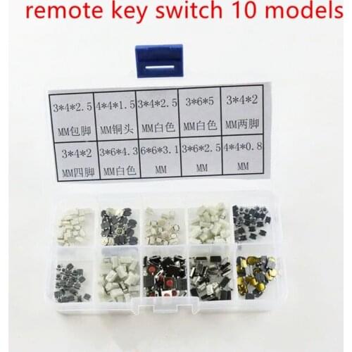 Wilongda 10 models car remote key accessorry ALPS remote key switch