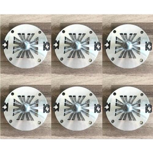 6PCS Pure Aluminum wire Replacement Diaphragm for jbl 2408H-2 Speaker Horn Driver PRX725 PRX735 8 ohm