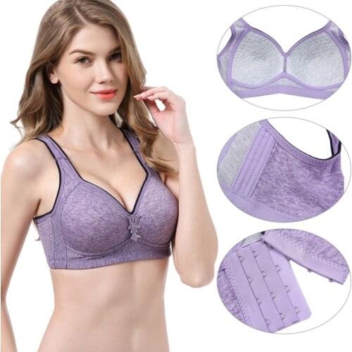 Women Bras Push Up Gathered Bras Fashion Full Cup Adjustment FemaleThin Section Lingerie