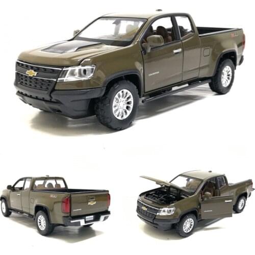 1/32 2018 COLORADO Pickup Diecast Car Truck Model Toys Kids Boys Gifts Free Shipping