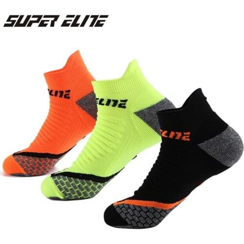 1Pair Men Elite Basketball Socks Men Outdoor Sports Men Cycling Socks Compression Socks Cotton Towel Bottom Mens socks