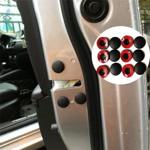 12pcs Car Door Lock Screw Protector Cover For Volvo S40 S60 S70 S80 S90 V40 V50 V60 V90 XC60 XC70 XC90