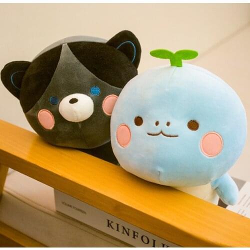 23cm Cute Software DuDu Sauce Doll Cat Tiger Duck Turtle Creative Plush Toys for Boys and Girls Birthday Gift Decoration