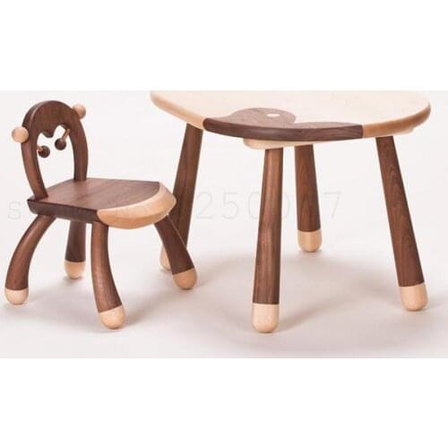 256 Solid Wood Furniture, Childrens Desks, Chairs, Kindergartens, Desks, Chairs, Childrens Learning Tables, Games, Ta