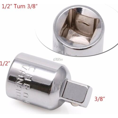 1/2" Convert To 3/8" Ball Lock Ratchet Socket Adapter Reducer Converter Tool T12 Drop ship
