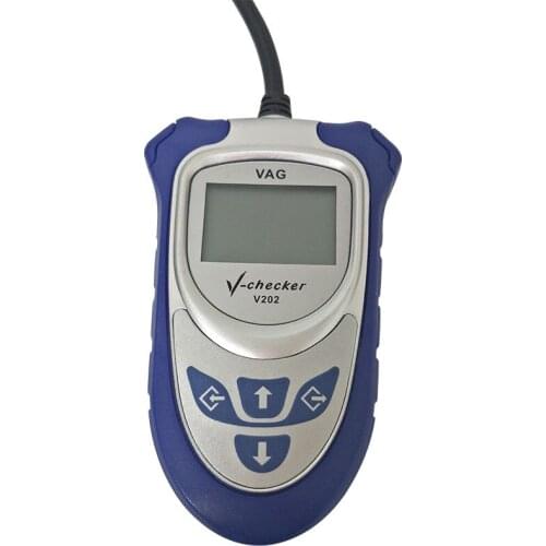 Car Code Reader VAG Can-Bus Mini Scanner, V-checker V202, Diagnosis Engine System Case for AUDI, SKODA,SEAT VW, VAG family cars