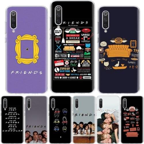 Friends tv show Phone Case For Xiaomi Redmi Note 10 9 9S 8 8T 7 6 5 9C 9A 8A 7A 6A 5A Pro S2 K20 K30 Coque