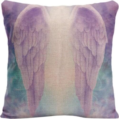 Cotton Linen All Kind Of Beautiful Angel Throw Pillow Decorative Pillowcases Customize Gift High-Quality Pillowcase