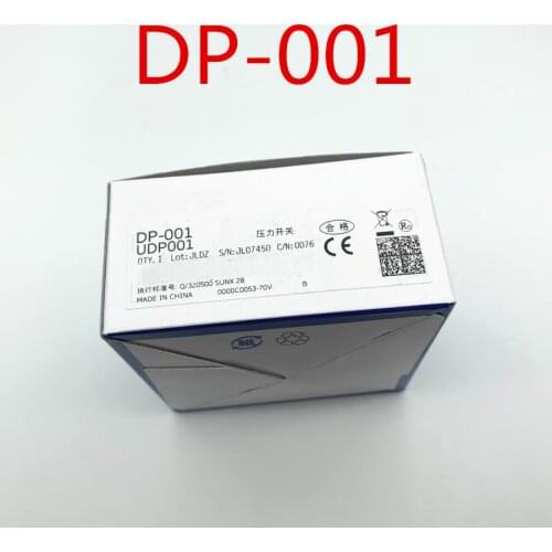 DP-001 New Original Genuine Digital Low Pressure Vacuum Type Sensor NPN for Gas -14.5 to + 14.5 PSI (-100.0 to +100.0 KPA)
