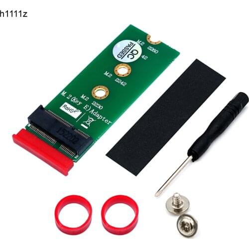 H1111Z Add On Cards Converter M.2 E Key Adapter Raiser Key E to Key E Riser Card for Intel 7265/8260/8260/9260 M2 WiFi Cards NEW