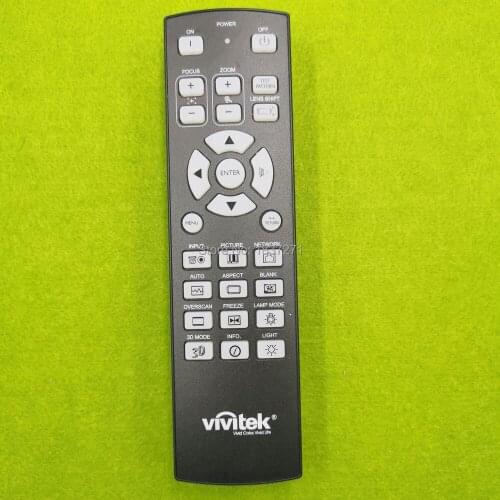 Used Original Remote Control for vivitek DX6530 DW6030 DU9000 DX5530 D6015W DU6675 projectors
