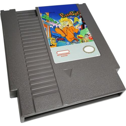 Pizza pop-Game Cartridge For NES Console 72 Pins 8bit Single card