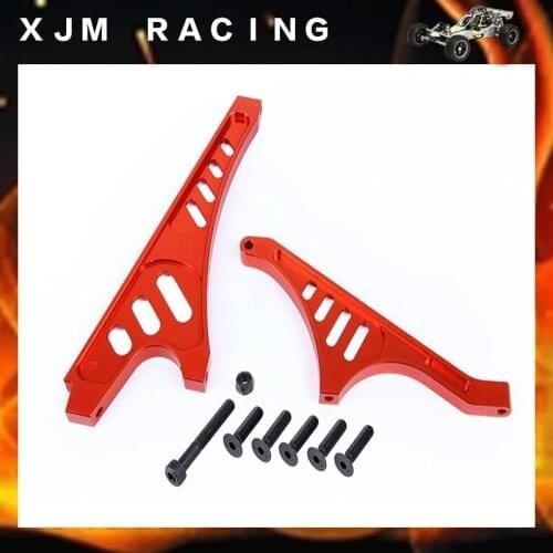 CNC front and rear support beam kit fit rovan LT losi 5ive-T parts