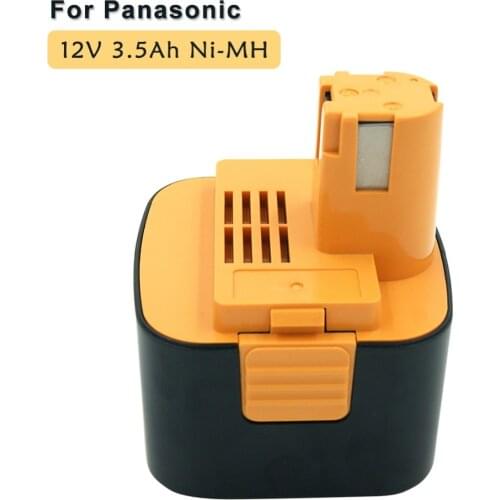 Ni-MH 12V 3500mAh Rechargeable Battery For Panasonic EY9200 EZ9200 EY9108 EY9201B EY3790B EY6100FQKW Cordless Drills