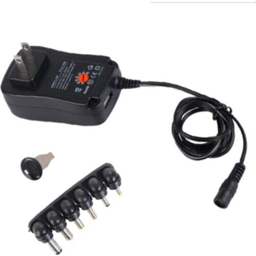 New 30W Power Supply Universal Adapter AC/DC 3V/4.5V/6V/7.5V/9V/12V 1.5A Adjustable