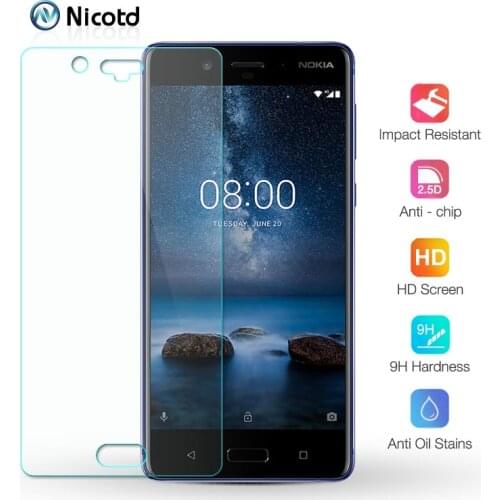 Premium Tempered Glass Film For Nokia X7 X6 X5 8 Protective Film For Nokia Lumia 7.1 plus 6.1 5.1 3.1 8 7 6 5 3 Screen Protector