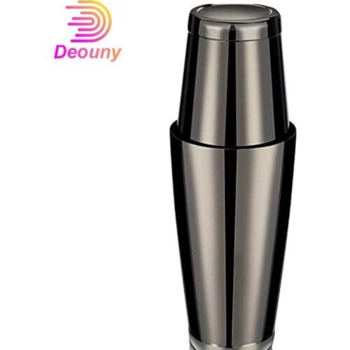 DEOUNY Professional Cocktail Shaker Beverage Dispenser Martini Mixer Stainless Steel Perfect Mixing Margarita Manhattan Bar Tool