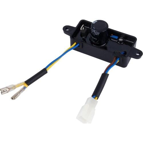 Electrico Generador Voltage Regulator Rectifier Single Phase AVR Fit 2KW - 3KW Electric Start Gerador Regulator motor gasolina