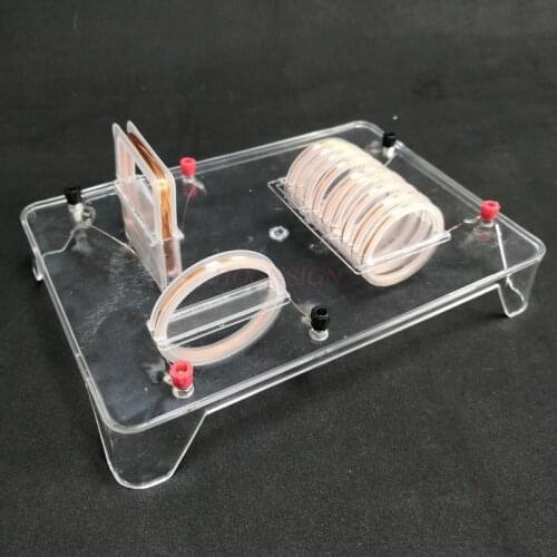 School current magnetic field demonstrator solenoids middle school physics experiment equipment teaching