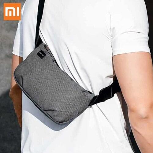 Xiaomi FO Sports Outdoor Portable Fashion Waist Bag is Lightweight And Portable Large Capacity Reasonable Layout