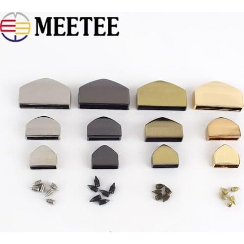 100pcs 12/18/25mm Zipper Stopper Lock Metal Tail Clip Stopper Buckles Zipper End Hook Bags Screws Decoration DIY Carfts