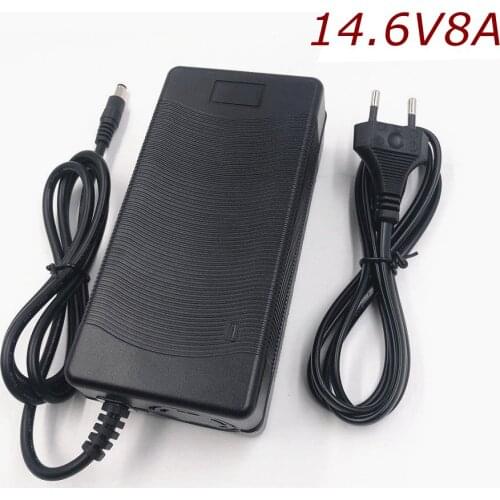 14.6V 8A LifePO4 Battery Charger For Life PO4 Battery Pack