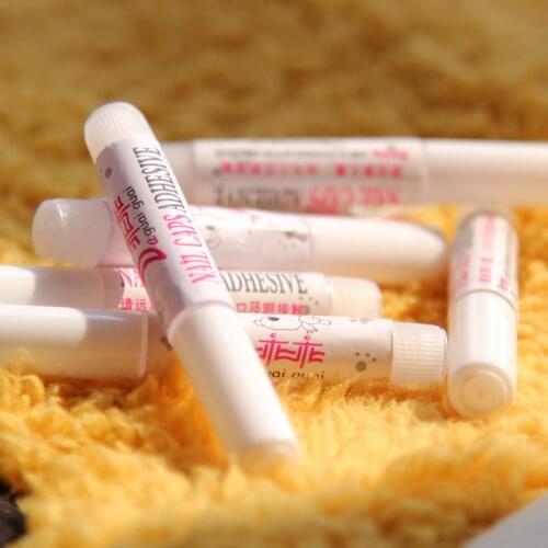 50pcs/lot Pet nail glue cats dogs safe and healthy washable nail glue Party decoration Diy paste glue