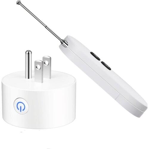 433MHZ 110V 220V 260V 10A RF Wireless Remote Control Switch Socket US Electrical Outlet Switch 1000m Transmitter