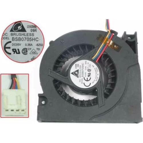Detla Electronics BSB0705HC 8Z02 DC 5V 0.36A Big Server Cooling Fan