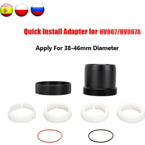Original Design 46mm Quick Install Adapter Bayonet Night Vision Scope Camera Fast Sleeve Bracket Adapter for PARD NV007 NV007A