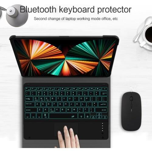 Case For iPad Pro 12.9 5th 2021 A2378 A2462 Cover Keyboard Case For iPad Pro 12.9 2020 4th A2229 Tablet Protective Cover Cases