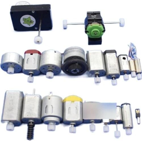 DIY Hand-made Model Toy Parts for Motor Gear Pack Technology Small Manufacturing Materials Micro DC Small Motor