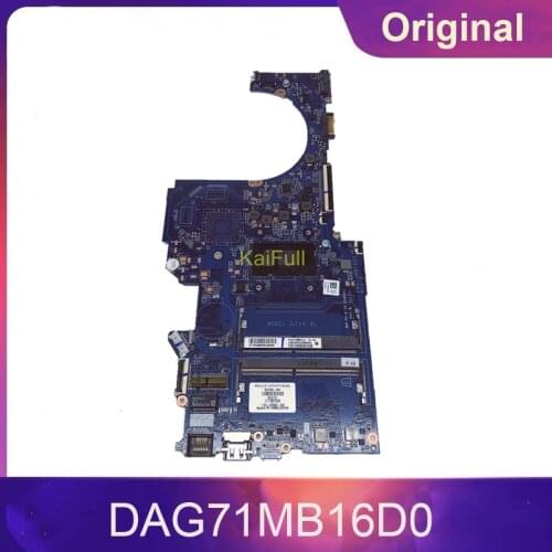 For Pavilion 15-CC Laptop Motherboard DAG71MB16D0 927265-601 927265-001 927265-501 I5-7200U G71A-6L Mainboard 100% Fully Tested