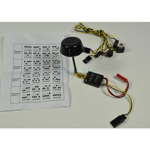 FPV 5.8ghz 5.8G 600mW Audio Video AV Transmitter for Gopro Hero3 Mobius80