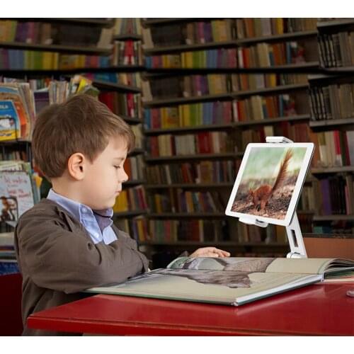 Aluminum Alloy Tablet Bracket Mobile Phone holder Desktop Large Tablet Computer Live Broadcast Bracket IPad Pro