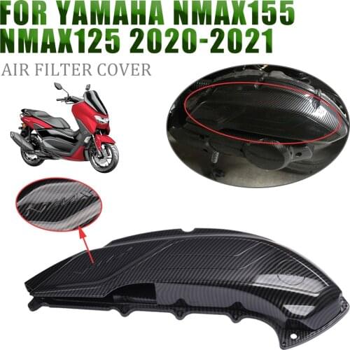 For Yamaha NMAX155 NMAX125 NMAX 155 N MAX 125 2020 2021 Motorcycle Air Filter Cover Protector Frame Shell Cap Guard Accessories
