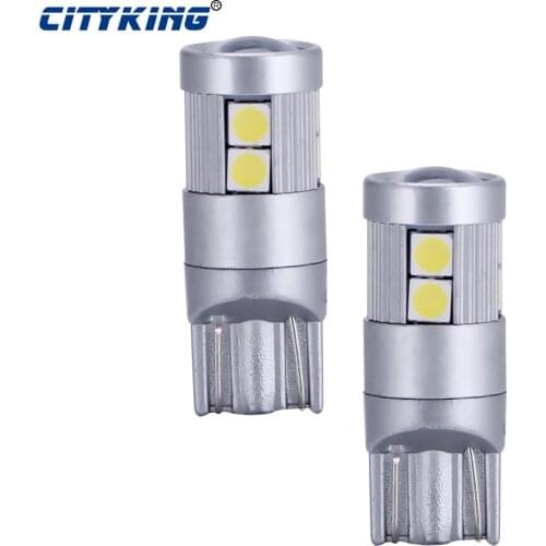 2pcs New led W5W t10 9w 194 Dome Reading Lamp High Quality LED canbus Clearance Lights T10 9 SMD 3030 Reversing Lamp 12-24V