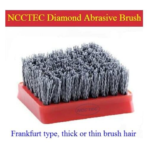 NCCTEC Frankfurt metal abrasive brush FREE shipping | iron antique renovation brush for stone | thick or thin brush hair