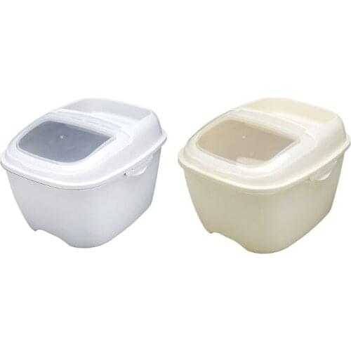 Reusable 10kg Large Capacity Rice Airtight Holder Grain Flour Container Storage U2JC