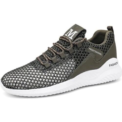 Men Running Shoes 2021 Autumn Luxury Brand Sneakers Men Outdoor High Top Gym Shoes Walking Jogging Zapatillas Hombre Deportiva