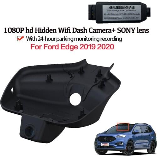 NEW ! Car DVR Wifi Video Recorder Dash Cam Camera For Ford Edge 2019 2020 high quality Novatek 96658 Night Vision HD 1080p