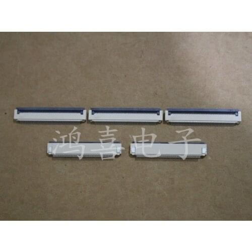 WZSM New FFC FPC connector socket 0.5mm pitch 60pin 16pin 24pin 50pin 15pin 54pin 10pin 20pin 30pin pick up flip connector