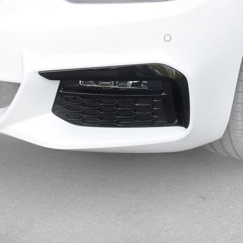 For BMW G38 5 Series Front Bumper Left Right Lower Black Trim Strip Car Accessories Fit For 525i 530i 540i 2019 2018
