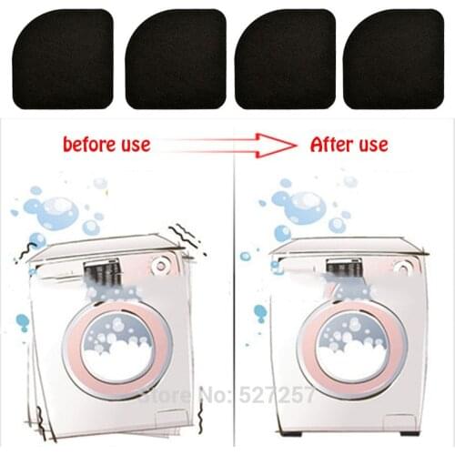 Hot Sale Stand For A Washing Machine Shock Pads Anti-Vibration Pad Washing Machine Non-slip Mats Refrigerator Multifunctional